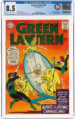 Buy Green Lantern #38 Cgc 8.5 (1965) Forbidden Collection 1st Appearance Goldface • 252.40£