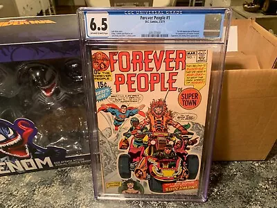 Buy Forever People #1 CGC 6.0 1971 0268111004 1st Full App. Darkseid OFF WHITE TO WH • 135.87£