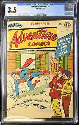 Buy Adventure Comics #161 Cgc 3.5  Dc Comics 1951 • 349.47£