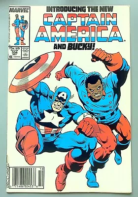 Buy Captain America #334 ~ MARVEL 1987 ~ MIKE ZECK - 1st  Lamar Hoskins As Bucky VG • 3.88£