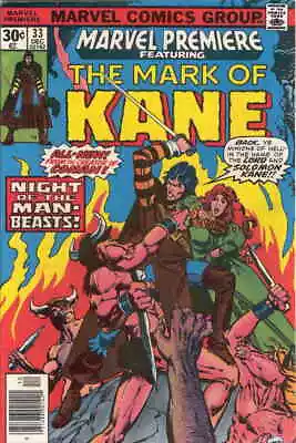 Buy Marvel Premiere #33 FN; Marvel | Solomon Kane - We Combine Shipping • 3.09£