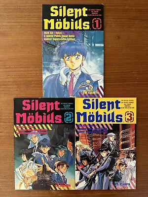 Buy Silent Mobius Part 1 Lot Issue 1 2 3 By Kia Asamiya Viz Select Comics All Color • 3.10£