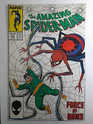 Buy 1988 Amazing Spiderman 296 NM.Unofficial App.Spider-Cop.Marvel Comics • 16.78£