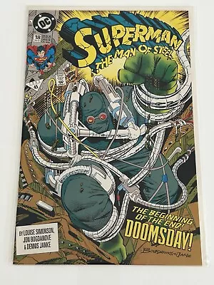 Buy Superman: The Man Of Steel #18 (DC 1992) 1st Full Appearance Doomsday • 13.16£