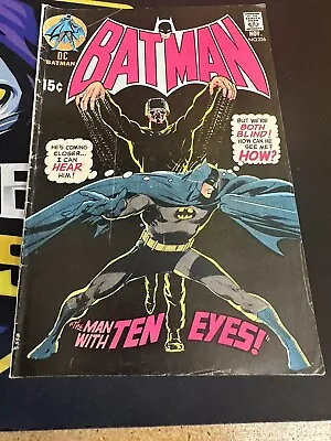 Buy BATMAN 226 Man With Ten Eyes! DC Comics • 58.25£