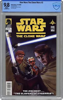 Buy Star Wars Clone Wars #2 CBCS 9.8 2008 20-46F85D1-007 2nd App Ahsoka Tano • 298.99£