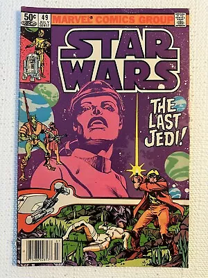 Buy Star Wars #49 Marvel 1981 Newsstand • 6.98£