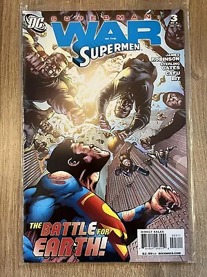 Buy DC Superman: War Of The Supermen Issue 3 Jul 2010 Gates Robinson • 1£