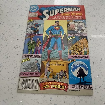 Buy Superman #423. Last Issue. DC, (1986). Alan Moore - LOTS MORE LISTED • 9.99£