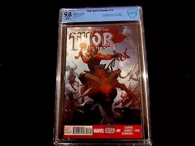 Buy Thor God Of Thunder #14 - CBCS(CGC) 9.8! Highest Graded! • 58.25£