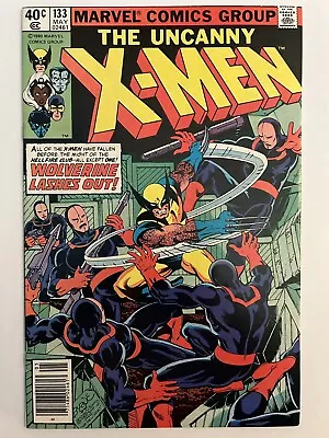 Buy Uncanny X-Men 133 1st Solo Wolverine Dark Phoenix Hellfire Club NM- Newsstand • 135.90£