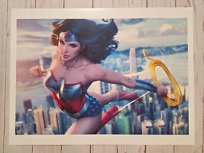 Buy Wonder Woman 16x12 Art Print By Stanley Artgerm Lau DC Comics • 14£