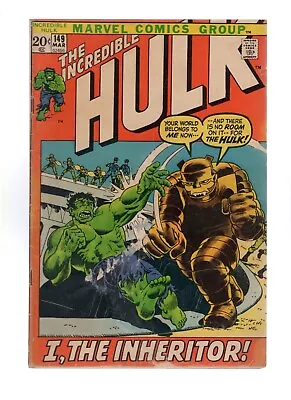 Buy Incredible Hulk #149 - Herb Trimpe Cover & Artwork - Lower Grade • 6.21£