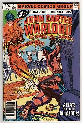 Buy John Carter Warlord Of Mars Annual #3 - Amazons Of Mars! • 5.44£
