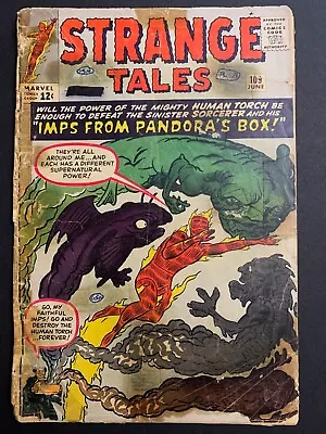 Buy Strange Tales 109 FR (see Descrp) -- Human Torch, 1st App. Of Sersi Kirby 1963 • 30.34£