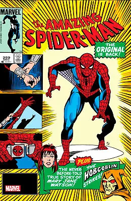 Buy Amazing Spider-man #259 Facsimile Ed (21/08/2024-wk5) • 3.95£