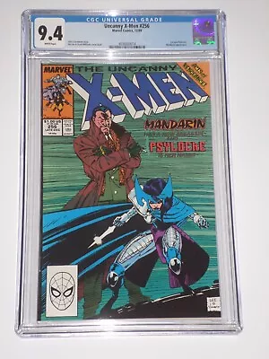 Buy Uncanny X-Men 256 (1989 Marvel) CGC 9.4 1st New Psylocke (Kwannon) Appearance • 46.59£