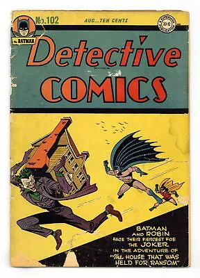 Buy Detective Comics #102 GD- 1.8 1945 • 641.85£