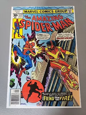 Buy Amazing Spider-Man #172 (1977) - 1st Appearance Of Rocket-Racer - VF-/VF 7.5/8.0 • 22.37£