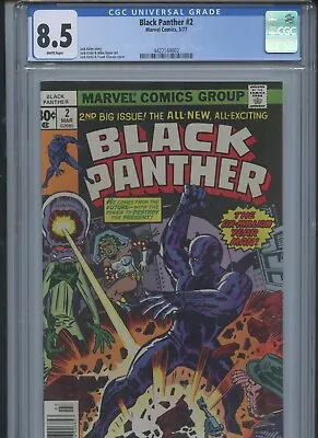 Buy Black Panther #2 1977 CGC 8.5 • 38.83£