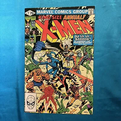 Buy X-men Annual # 5, 1981, Fantastic Four Appearance! Fine- Very Fine Condition • 3.26£