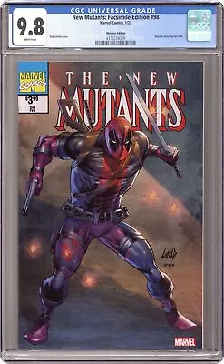 Buy New Mutants Facsimile Edition #98WHATNOT.A CGC 9.8 2023 4376578009 • 74.55£