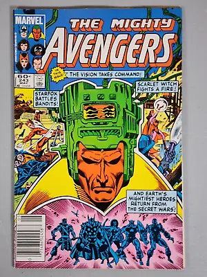 Buy Avengers #243 NEWSSTAND VF Marvel 1984 • 3.10£