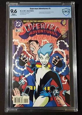 Buy Superman Adventures 5 1st Appearance Of Livewire Modern KEY! CBCS 9.6  DC Comics • 77.65£