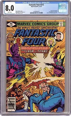 Buy Fantastic Four #212D CGC 8.0 1979 4169082010 • 27.96£