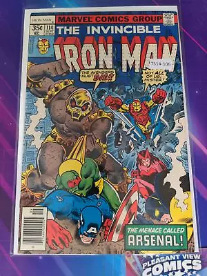 Buy Iron Man #114 Vol. 1 8.0 1st App Newsstand Marvel Comic Book Ts14-106 • 7.76£