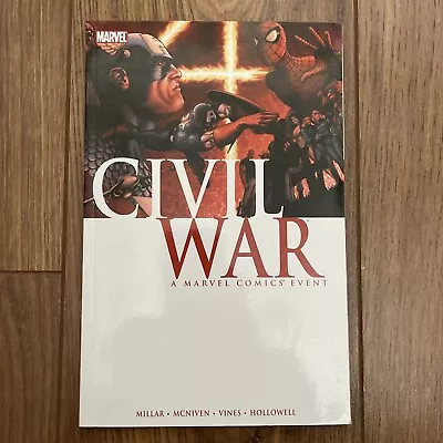 Buy Marvel Graphic Novel: Civil War By Mark Millar (Paperback) • 1.49£