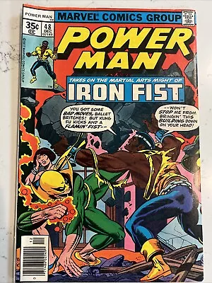 Buy Power Man #48 1st Iron Fist Team UpMarvel Comics (mid Grade) Byrne Claremont • 7.77£
