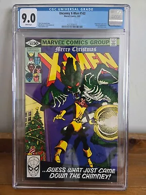 Buy Uncanny X-Men 143 - Kitty Pryde Solo Issue - Final John Byrne Issue - CGC 9.0 • 50.48£