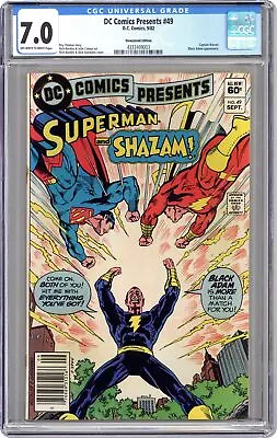 Buy DC Comics Presents #49N CGC 7.0 Newsstand 1982 4333499003 • 93.19£