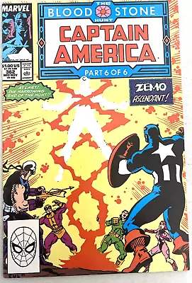 Buy Captain America. # 362. 1st Series. Nov. 1989.  Kieron Dwyer-cover.  Vfn/nm. 9.0 • 10.99£