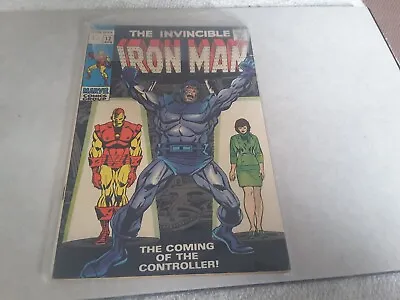Buy The Invincible Iron Man #12 Marvel Comic 1969 • 60£