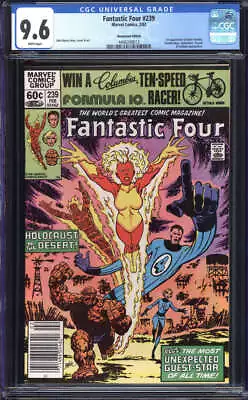 Buy Fantastic Four #239 Cgc 9.6 White Pages // Marvel Comics 1982 • 54.36£