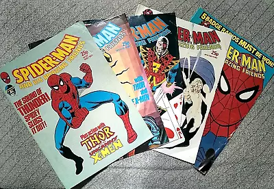 Buy Spider-Man And His Amazing Friends Marvel UK Bundle X5 #554,557,569,573,574 • 14.99£