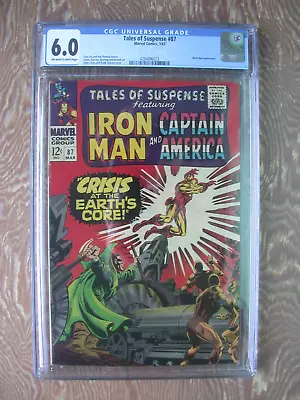 Buy Tales Of Suspense #87 CGC 6.0   1967  Iron Man And Captain America • 77.66£