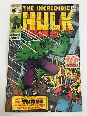 Buy Incredible Hulk May #127 (1970) Marvel Comic Book 1st Mogol HIGH GRADE • 23.26£