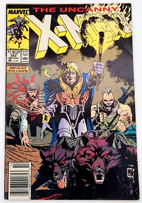 Buy Uncanny X-men #252 (1989) / Vf/ Mark Jeweler's  Newsstand • 155.50£