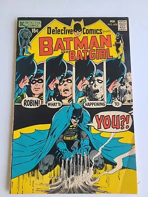 Buy Detective Comics Batman & Batgirl #408, DC 1971 ,Fine + 6.5 • 37.28£