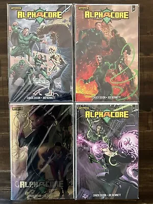 Buy RippaVerse Comics Alpha Core 1 Covers A, B, C, And D • 139.79£