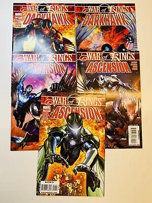 Buy War Of Kings Darkhawk #1-2 & Ascension #1 & 2 + #1 Variant Marvel 2009 NM Lot • 7.76£