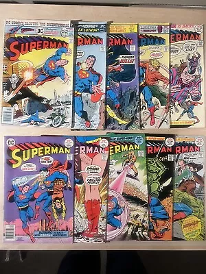 Buy SUPERMAN ( 1976 DC Comics ) #301 302 303 304 305 306 307 308 309 310 High Grade • 49.70£