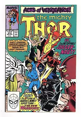 Buy Thor #412 VF+ 8.5 1989 1st Full App. New Warriors • 23.30£