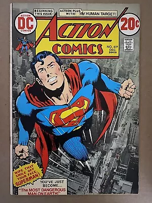 Buy Action Comics #419 1972 DC First Printing Original Comic Book • 209.65£