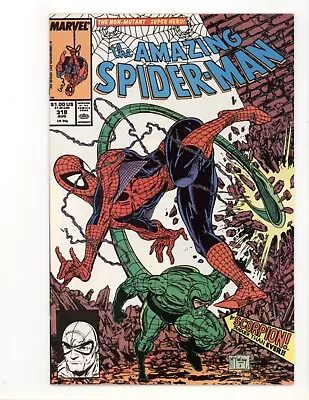 Buy Amazing Spider-Man 318 VF/NM Scorpion & Chameleon App 1989 • 9.31£