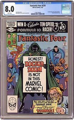 Buy Fantastic Four #238 CGC 8.0 1982 3798130004 • 38.83£