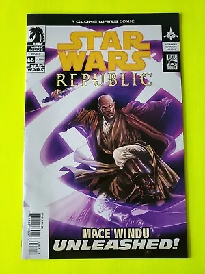 Buy Star Wars Republic #66 - Mace Windu Unleashed - Dark Horse Clone Wars Comic 2004 • 10.09£